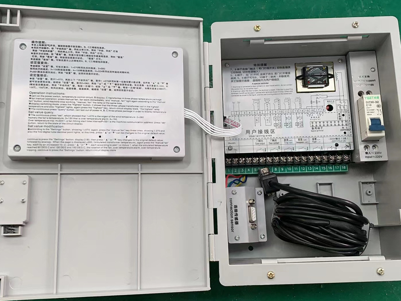 湖州​LX-BW10-RS485型干式变压器电脑温控箱